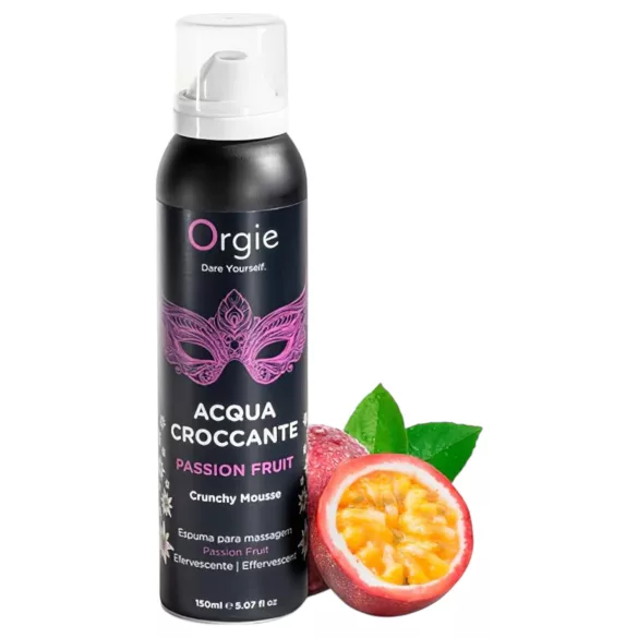 Orgie - mousse de massage stimulante - fruit de la passion - 150ml