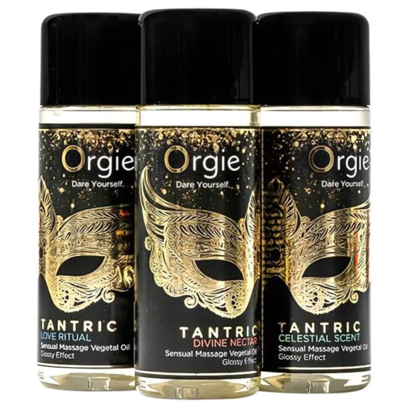 Orgie Tantric - Coffret d'Huiles de Massage Sensuelles (3x30ml)