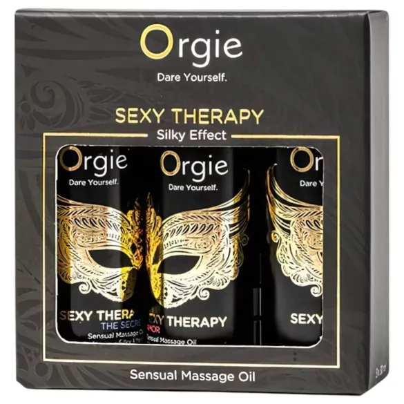 Orgie - Coffret huiles de massage sensuelles - 3x30ml