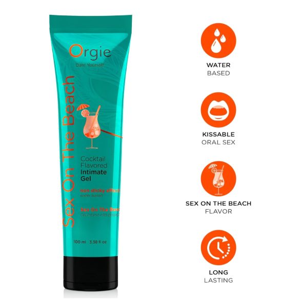Orgie - lubrifiant comestible - Sex On The Beach - 100ml