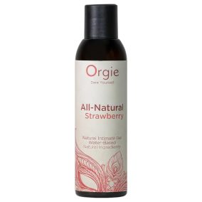  Orgie All Natural - gel lubrifiant à base d'eau - fraise (150ml)
