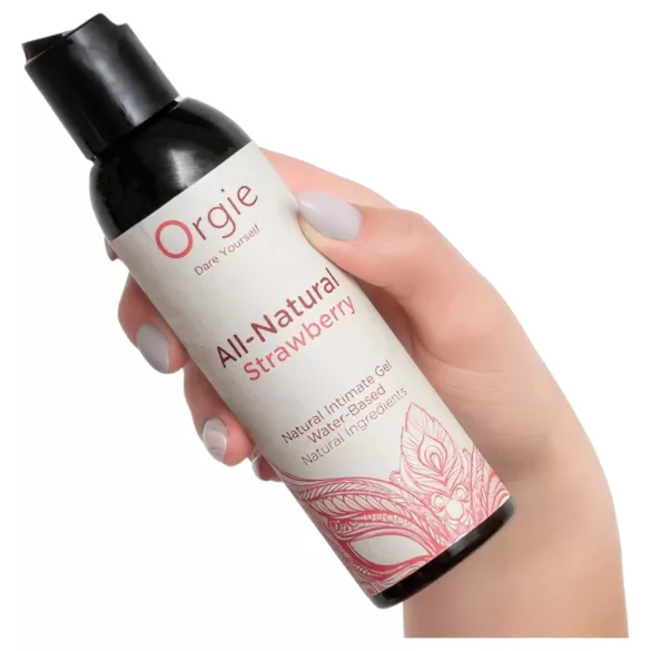 Orgie - gel lubrifiant naturel à base d'eau - fraise - 150ml