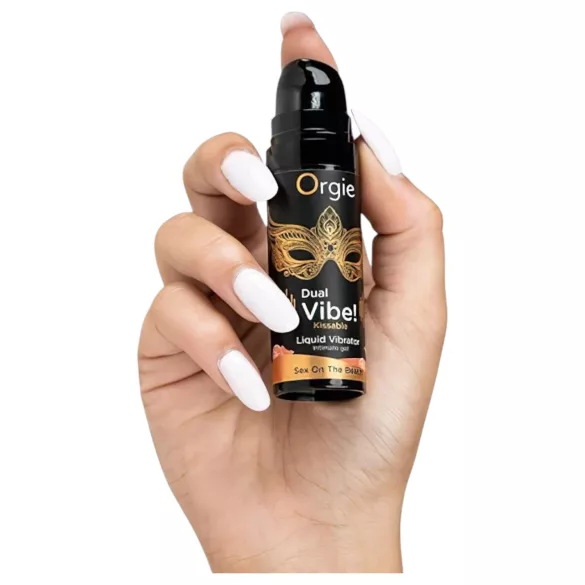 Orgie Dual Vibe - vibrateur liquide unisexe - Sex on the Beach (15 ml)