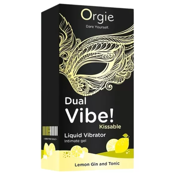 Orgie - gel vibrant unisexe - effet vibration - Gin Tonic 15ml