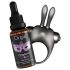 Ensemble Orgie Orgasmic Bunny - Anneau Vibrant (Noir)