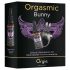 Orgie Orgasmic Bunny - anneau vibrant set (noir)