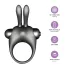 Orgie - Anneau pénien vibrant avec stimulateur - silicone noir - set