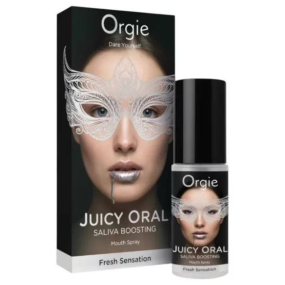 Orgie Juicy Oral - spray rehausseur d’expérience pour les baisers et le sexe oral (15 ml)