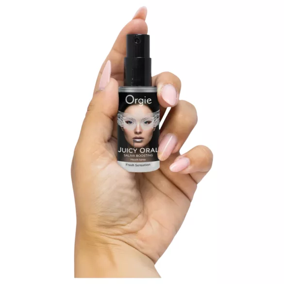 Orgie Juicy Oral - spray rehausseur d’expérience pour les baisers et le sexe oral (15 ml)