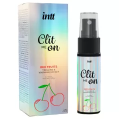   intt Clit Me On - vibromasseur liquide spray clitoridien - fruits rouges (12 ml)