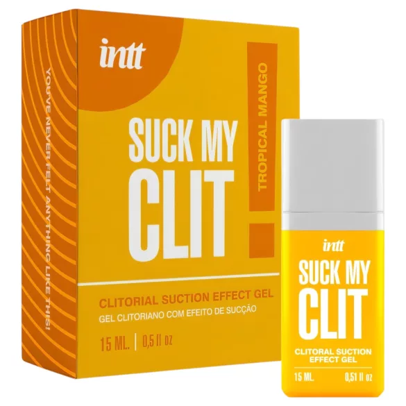 Intt Suck My Clit - gel stimulant clitoridien pour femmes - mangue (15 ml)