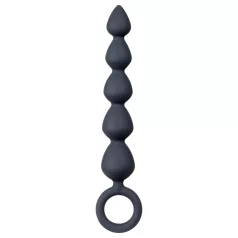 Amaysin - chapelet anal en silicone (noir)
