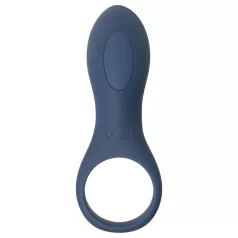 Amaysin - anneau pénien vibrant rechargeable (bleu)