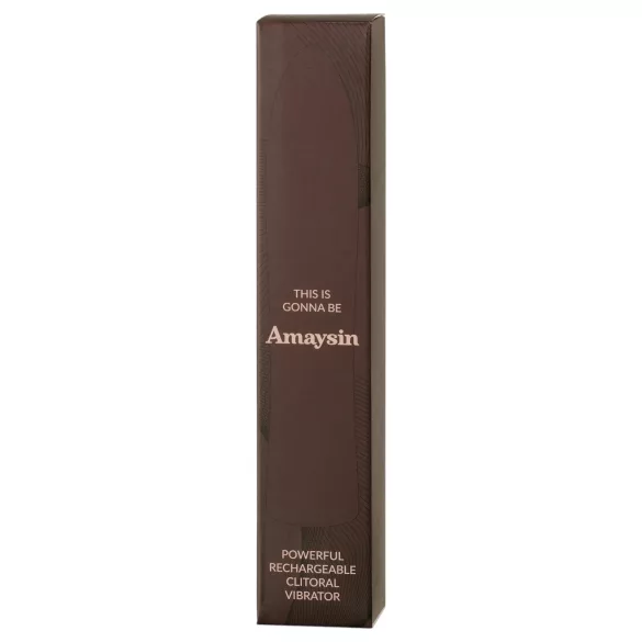 Amaysin - vibromasseur à tige rechargeable (bleu)