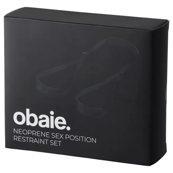Obaie - harnais de maintien en néoprène (noir)