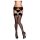 Obsessive S800 - bas résille noir sexy - L/XL