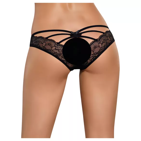 Obsessive Frivolla - culotte dentelle piquante - noir - L/XL
