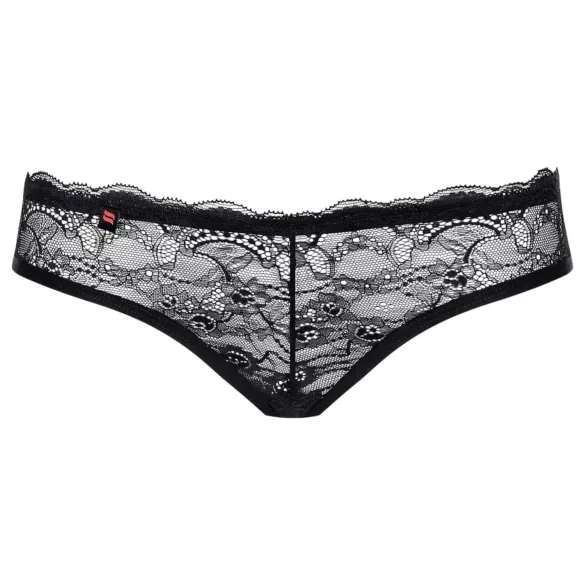 Obsessive Frivolla - culotte dentelle piquante - noir - L/XL