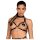 Obsessive A740 - Harnais de corps avec collier (noir) - Taille S-L