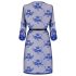 Manteau en dentelle « Cobaltess » (bleu) - Obsessive