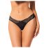 Obsessive Bella Rou - culotte fleurs (noir)