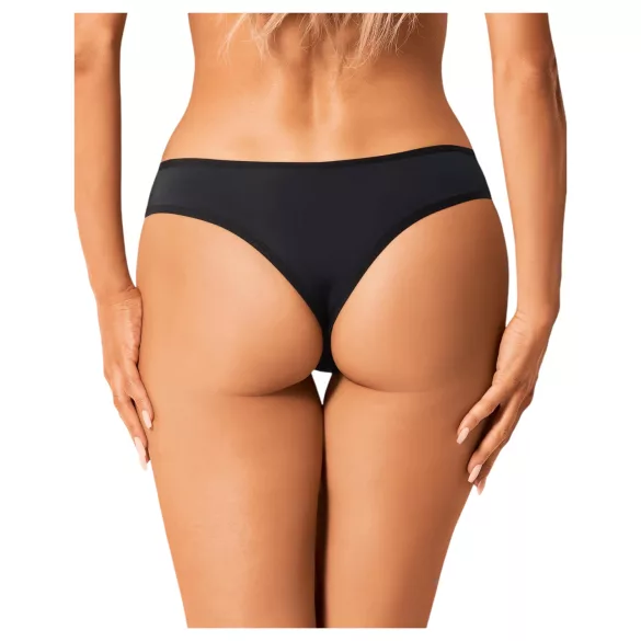 Obsessive - Culotte femme - dentelle florale - noir - M/L