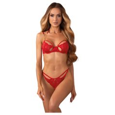   Ensemble Soutien-Gorge Dentelle Matildea Obsessive (rouge) - L/XL