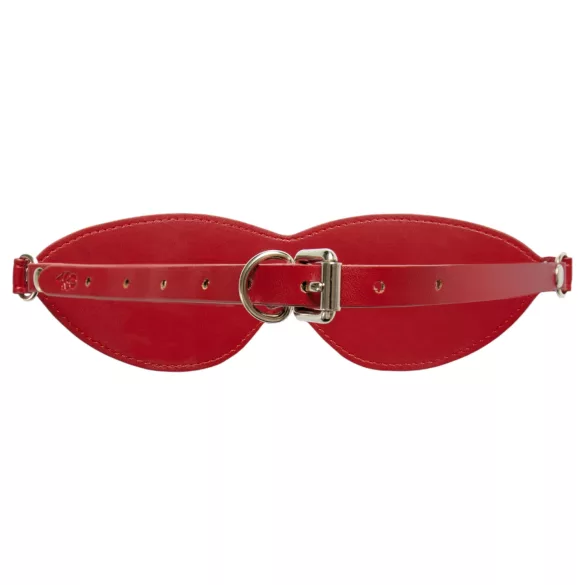 Obsessive Inferro - Masque effet cuir (rouge)