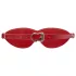 Obsessive Inferro - Masque effet cuir (rouge)