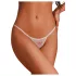 Obsessive Weddya Bride - string ouvert (blanc)
