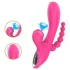 Erospace Sweet Play - Vibromasseur point G avec sonde anale et fonction de succion (rose)