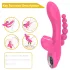 Erospace Sweet Play - Vibromasseur point G avec sonde anale et fonction de succion (rose)