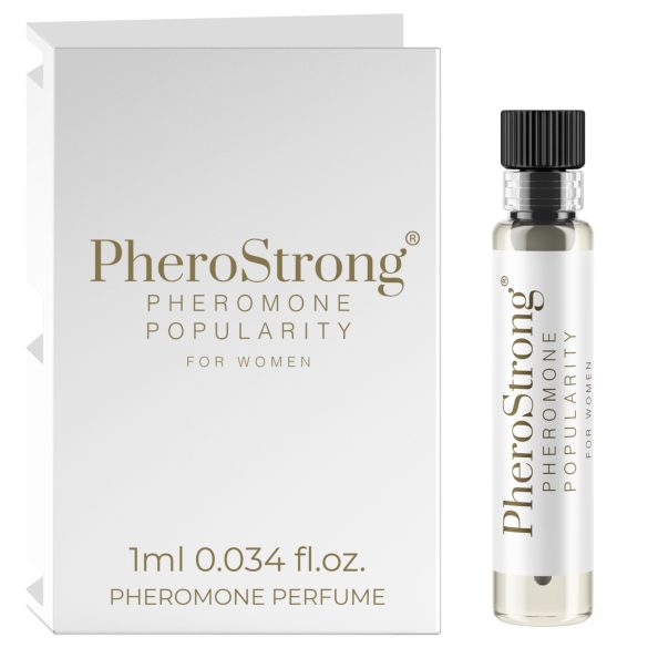 Popularité PheroStrong - Parfum à phéromones pour femmes (1ml)