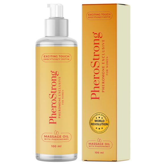 PheroStrong Exclusive - Huile de massage pour femmes (100 ml)