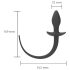 Wild Play - plug anal queue (noir)