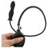 Wild Play - plug anal gonflable (noir)