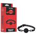 Wild Play - bâillon en silicone (noir)