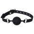 Wild Play - bâillon en silicone (noir)
