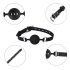 Wild Play - bâillon en silicone (noir)