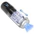 Men's Play - masturbateur rotatif, aspirant, vibrant (noir)