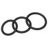 Men's Play - Ensemble de Cockrings - Noir (3 pièces)