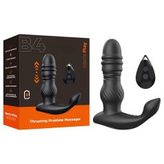 Men's Play - Vibromasseur prostate noir à va-et-vient