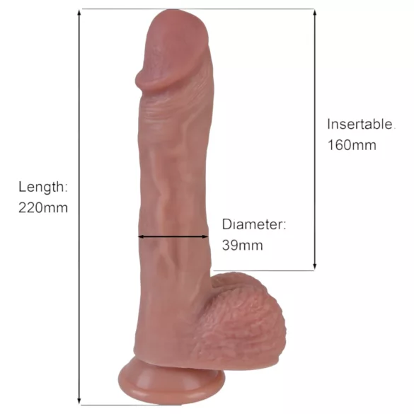 Natural Play - vibromasseur pousseur-rotatif (chair)