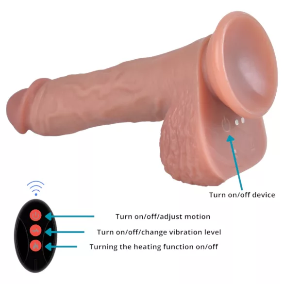 Natural Play - vibromasseur pousseur-rotatif (chair)