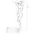 Passion BS019 - ensemble résille (noir) - S-L