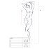 Passion BS026 - Mini-robe bretelles (blanc) - S-L