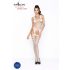 Passion BS038 - Ensemble filet à motifs zigzag (blanc) - S-L