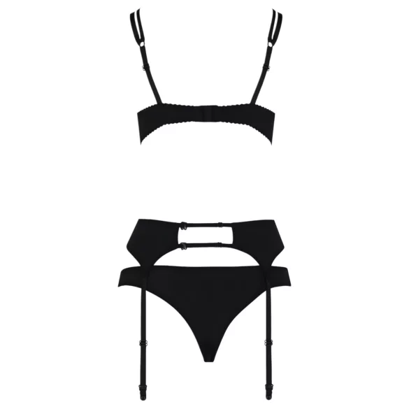 Passion Floris - ensemble lingerie - noir