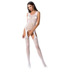 Passion BS061 - Ensemble filet floral (blanc) - S-L