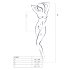 Passion BS064 - body ouvert en résille (noir) - Taille S-L